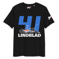Motorthreadz Arvid Lindblad Formula1 t-shirt in Black featuring a racing inspired graphic design