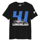 Motorthreadz Arvid Lindblad Formula1 t-shirt in Black featuring a racing inspired graphic design