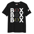 Motorthreadz Box Box Box Formula1 t-shirt in Black featuring a racing inspired graphic design
