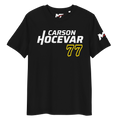 Motorthreadz Carson Hocevar Nascar t-shirt in Black featuring a racing inspired graphic design