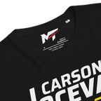 Motorthreadz Carson Hocevar Nascar t-shirt in Black featuring a racing inspired graphic design