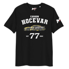 Motorthreadz Carson Hocevar Nascar t-shirt in Black featuring a racing inspired graphic design