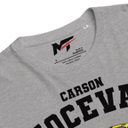 Motorthreadz Carson Hocevar Nascar t-shirt in Heather Grey featuring a racing inspired graphic design