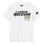 Motorthreadz Carson Hocevar Nascar t-shirt in White featuring a racing inspired graphic design