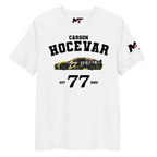 Motorthreadz Carson Hocevar Nascar t-shirt in White featuring a racing inspired graphic design