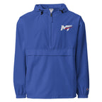 Motorthreadz Core anorak in Royal Blue featuring the MotorThreadz logo at the front