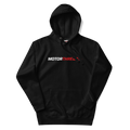 Motorthreadz Core hoodie in Black featuring the MotorThreadz logo at the front