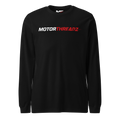 Motorthreadz Core long sleeve t-shirt in Black featuring the MotorThreadz logo at the front
