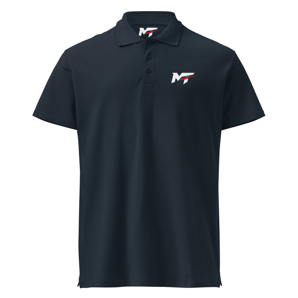 Motorthreadz Core polo shirt in Navy featuring the MotorThreadz logo at the front