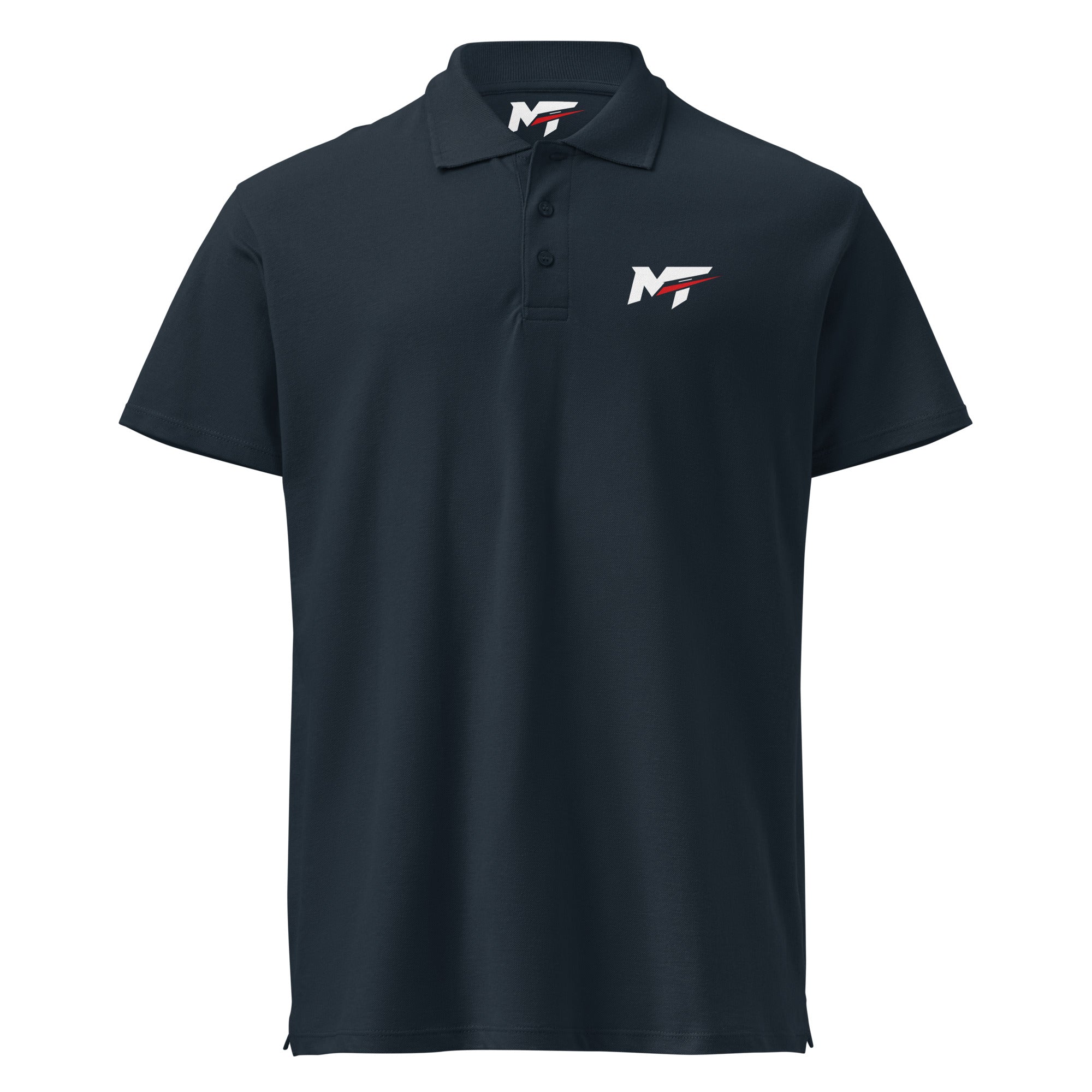 Motorthreadz Core polo shirt in Navy featuring the MotorThreadz logo at the front
