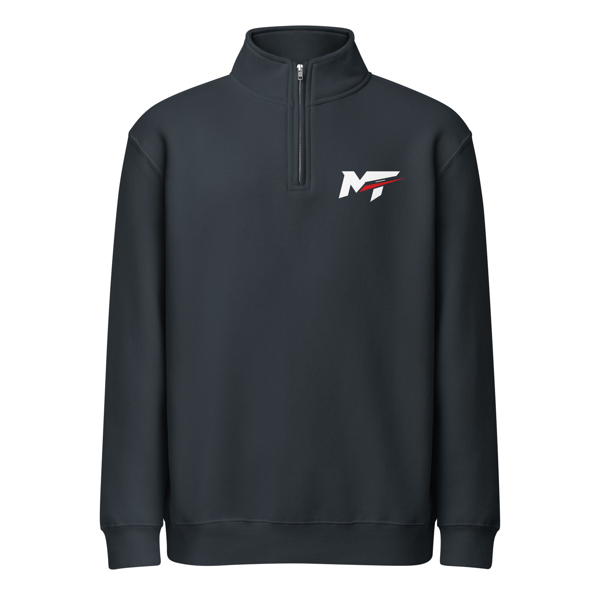 Motorthreadz Core quarter zip sweatshirt in Navy featuring the MotorThreadz logo at the front