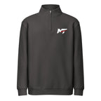 Motorthreadz Core quarter zip sweatshirt in Smoke featuring the MotorThreadz logo at the front