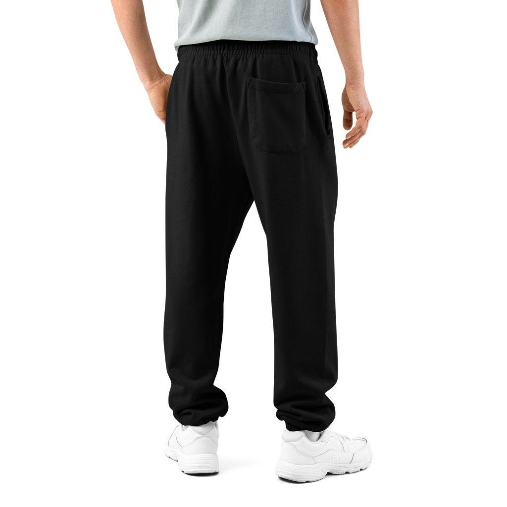 Motorthreadz Core relaxed fit sweatpants in Black featuring the MotorThreadz logo at the front