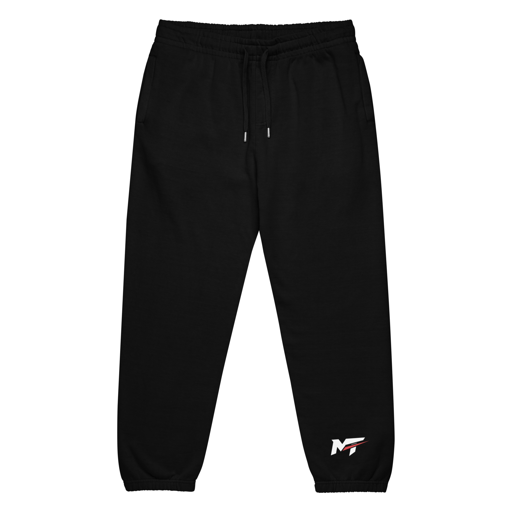 Motorthreadz Core relaxed fit sweatpants in Black featuring the MotorThreadz logo at the front
