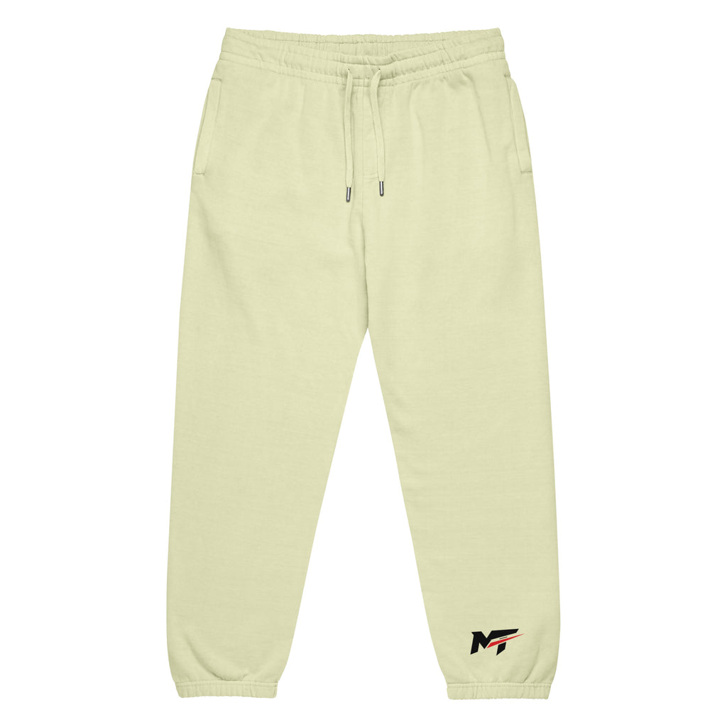 Motorthreadz Core relaxed fit sweatpants in Pistachio featuring the MotorThreadz logo at the front