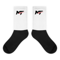 Motorthreadz Core socks in Black featuring the MotorThreadz logo at the front