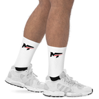 Motorthreadz Core socks in Black featuring the MotorThreadz logo at the front