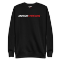 Motorthreadz Core sweatshirt in Black featuring the MotorThreadz logo at the front