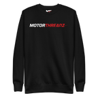 Motorthreadz Core sweatshirt in Black featuring the MotorThreadz logo at the front