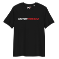 Motorthreadz Core t-shirt in Black featuring the MotorThreadz logo at the front