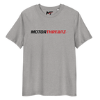 Motorthreadz Core t-shirt in Heather Grey featuring the MotorThreadz logo at the front