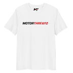 Motorthreadz Core t-shirt in White featuring the MotorThreadz logo at the front