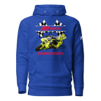 Motorthreadz Fabio Di Giannantonio Motogp hoodie in Team Royal featuring a racing inspired graphic design