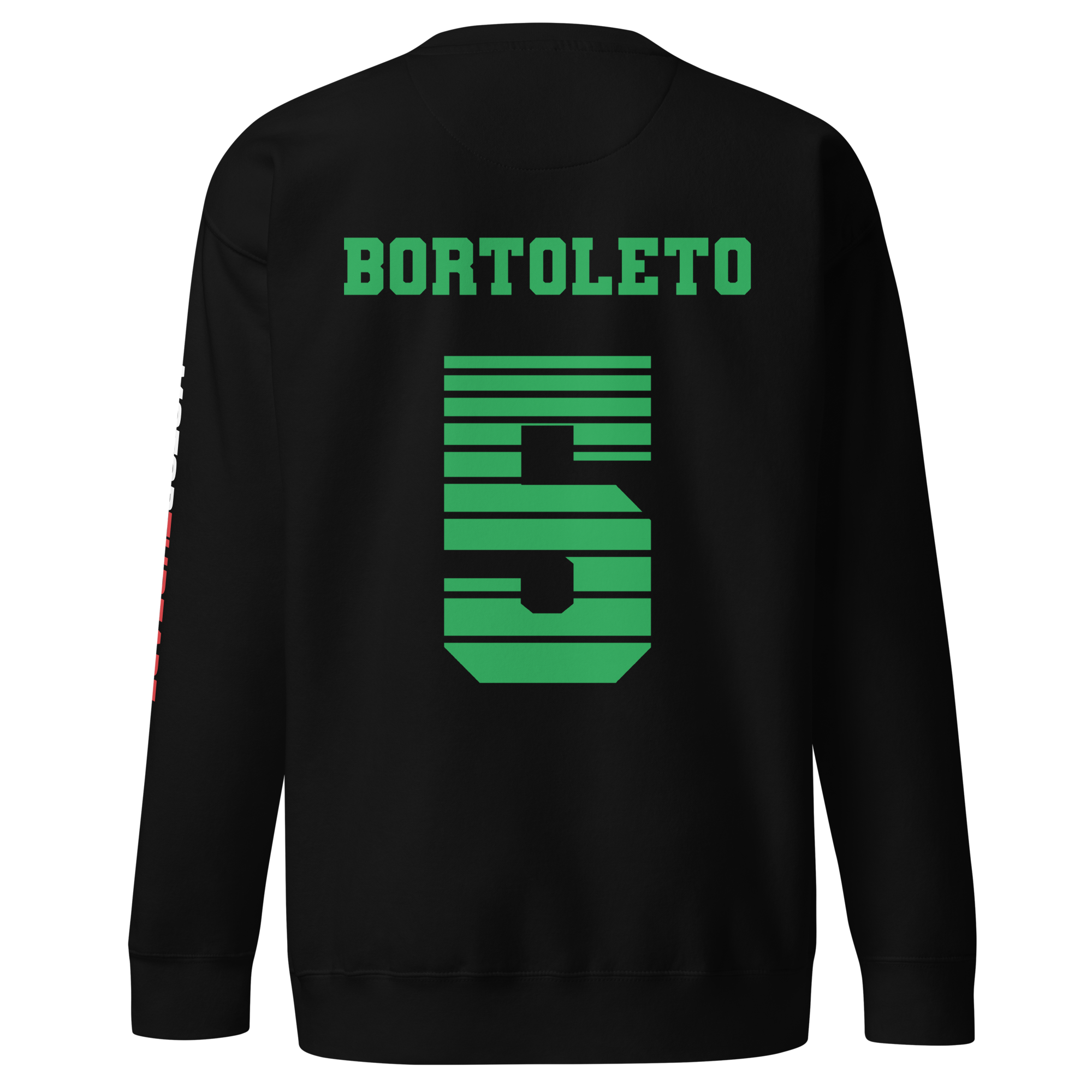 Motorthreadz Gabriel Bortoleto Formula1 sweatshirt in Black featuring a racing inspired graphic design
