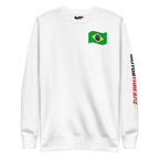 Motorthreadz Gabriel Bortoleto Formula1 sweatshirt in White featuring a racing inspired graphic design