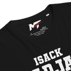 Motorthreadz Isack Hadjar Formula1 t-shirt in Black featuring a racing inspired graphic design