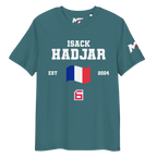 Motorthreadz Isack Hadjar Formula1 t-shirt in Stargazer featuring a racing inspired graphic design