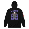 Motorthreadz Jorge Martin Motogp zip hoodie in Black featuring a racing inspired graphic design