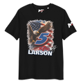 Motorthreadz Kyle Larson Nascar t-shirt in Black featuring a racing inspired graphic design