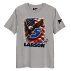Motorthreadz Kyle Larson Nascar t-shirt in Heather Grey featuring a racing inspired graphic design
