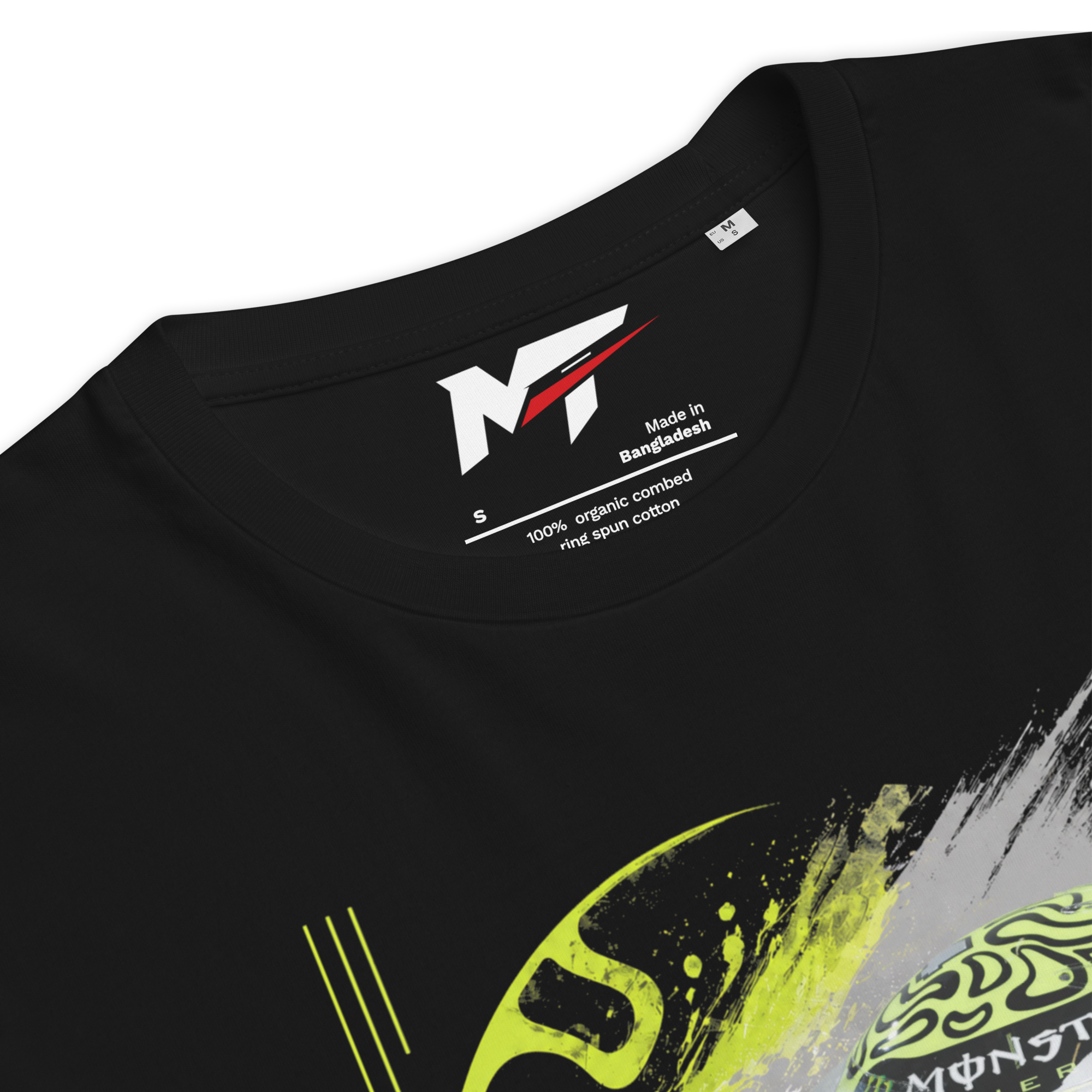 Motorthreadz Lando Norris Formula1 t-shirt in Black featuring a racing inspired graphic design