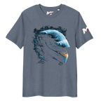 Motorthreadz Oscar Piastri Formula1 t-shirt in Dark Heather Blue featuring a racing inspired graphic design