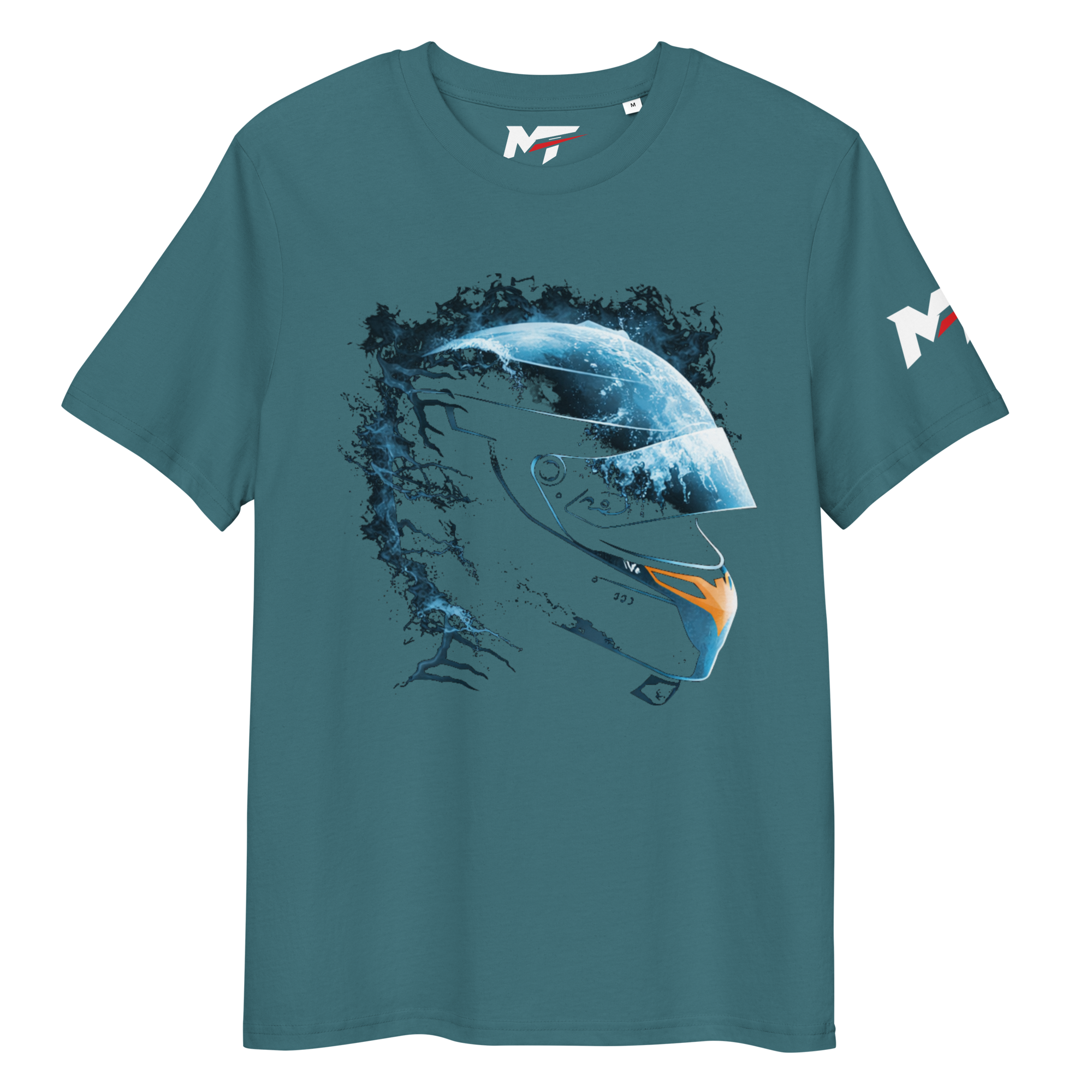 Motorthreadz Oscar Piastri Formula1 t-shirt in Stargazer featuring a racing inspired graphic design