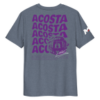 Motorthreadz Pedro Acosta Motogp t-shirt in Dark Heather Blue featuring a racing inspired graphic design