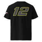 Motorthreadz Ryan Blaney Nascar t-shirt in Black featuring a racing inspired graphic design