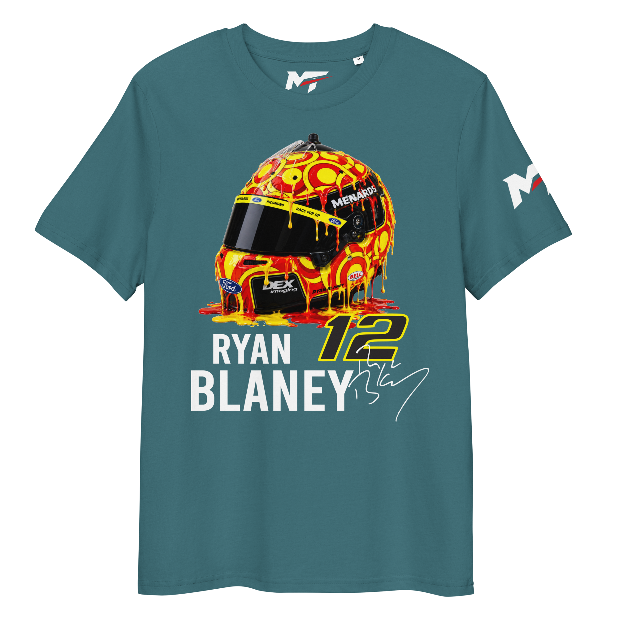 Motorthreadz Ryan Blaney Nascar t-shirt in Stargazer featuring a racing inspired graphic design
