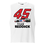 Motorthreadz Tyler Reddick Nascar muscle tank top in White featuring a racing inspired graphic design